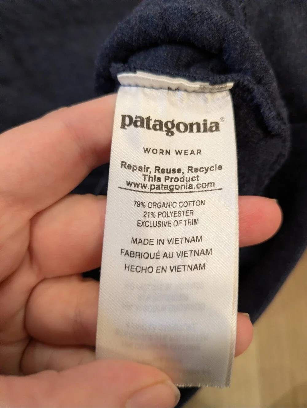 Patagonia cotton quilted